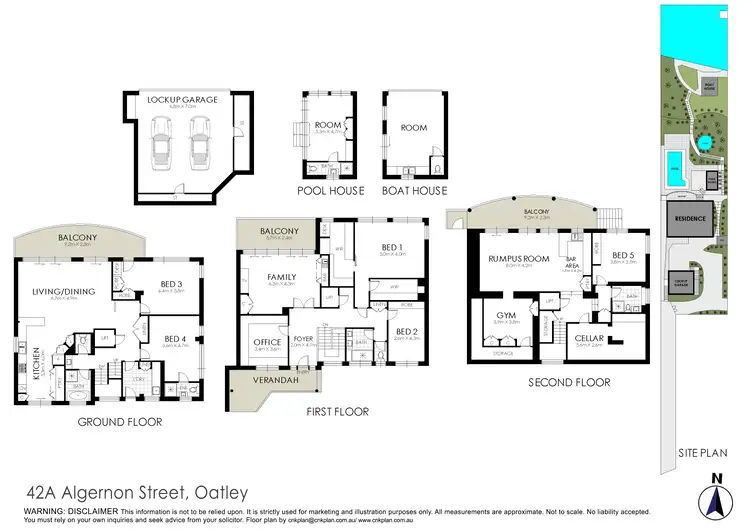 Floorplan of Homely house listing, 42A Algernon Street, Oatley NSW 2223