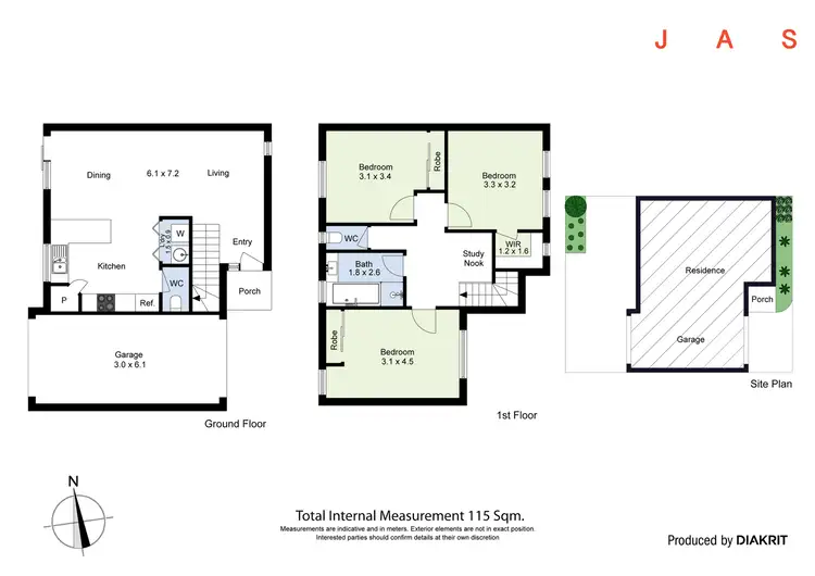 Floorplan of Homely townhouse listing, 14/140-142 Rupert Street, West Footscray VIC 3012
