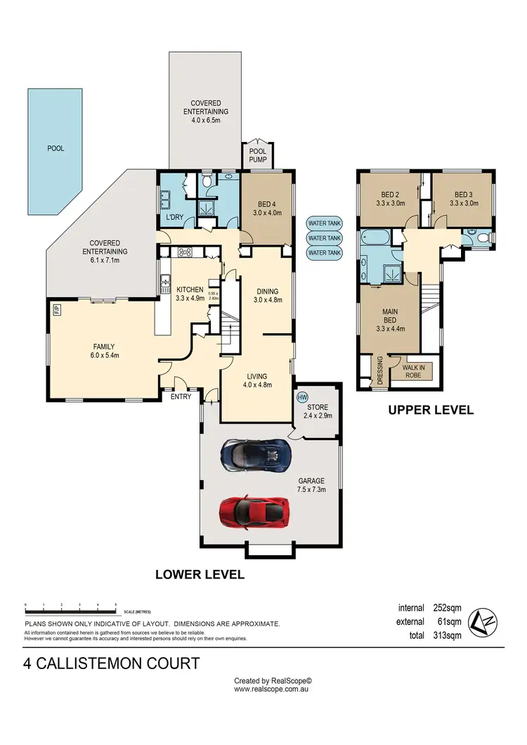 Floorplan of Homely house listing, 4 Callistemon Court, Albany Creek QLD 4035