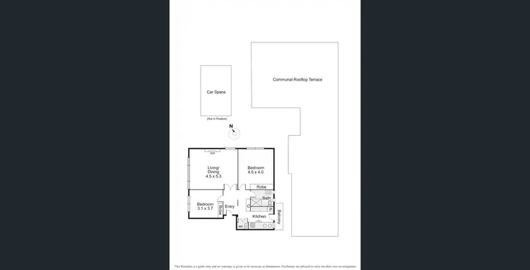 Floorplan of Homely apartment listing, 8/57 Ormond Esplanade, Elwood VIC 3184