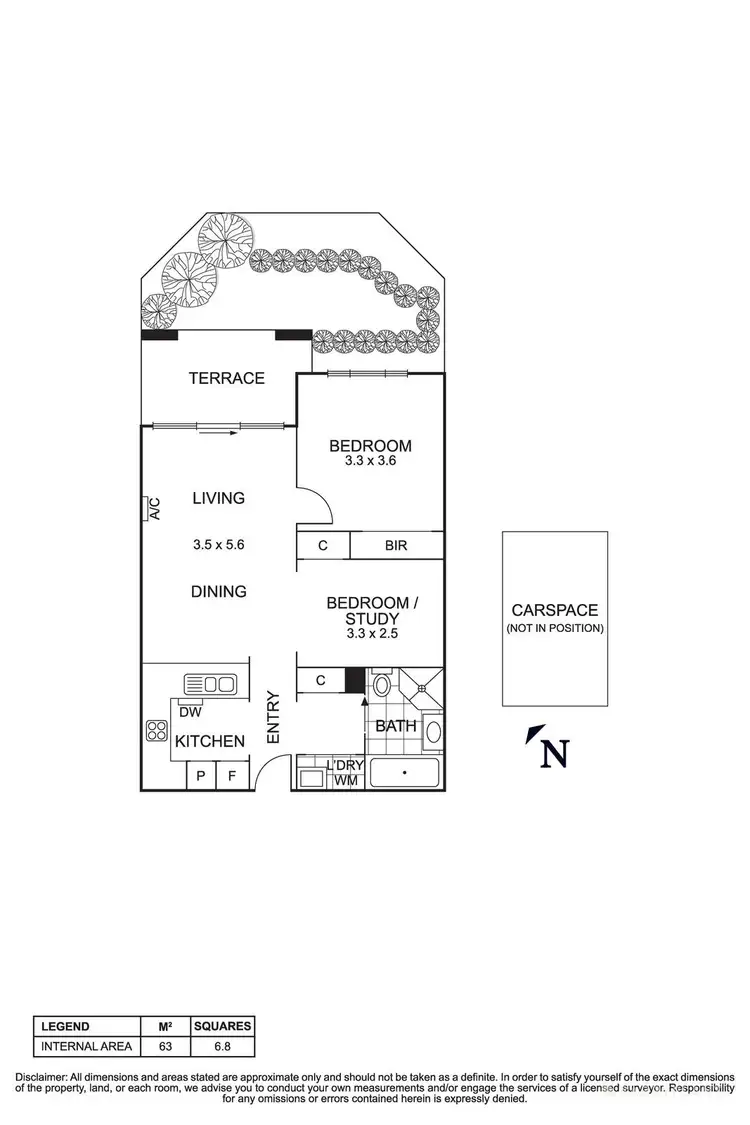 Floorplan of Homely unit listing, 26/81-97 Mitcham Road, Donvale VIC 3111