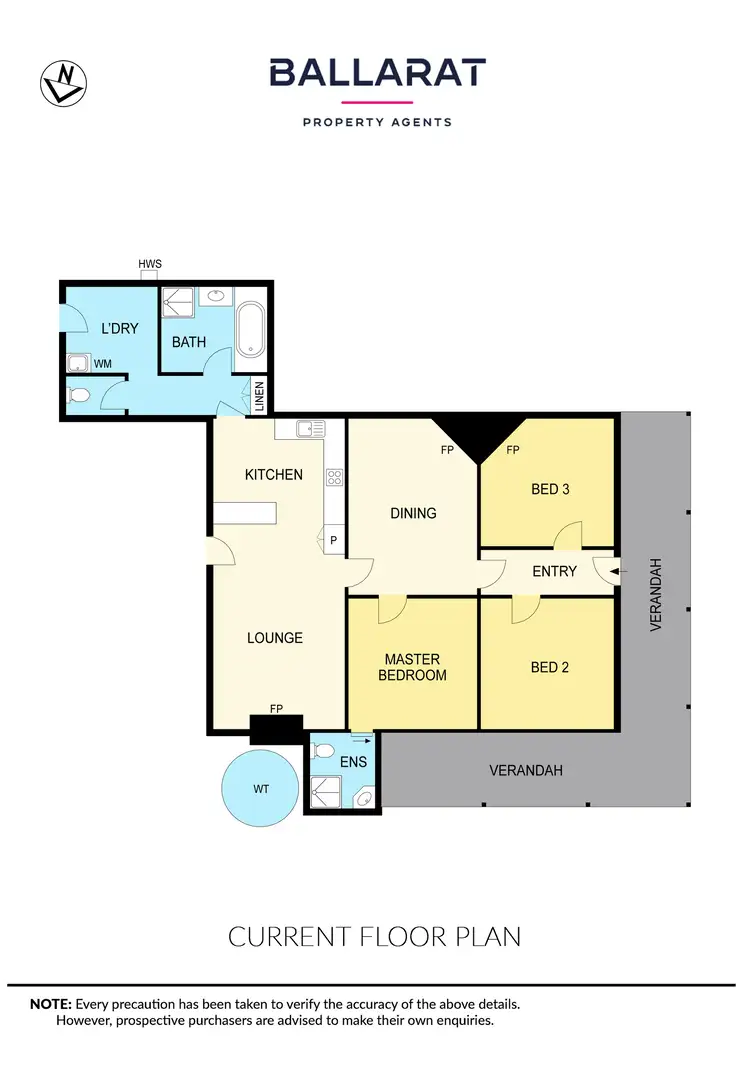 Floorplan of Homely house listing, 23 Belford Street, Eureka VIC 3350