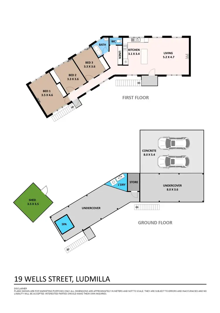 Floorplan of Homely house listing, 19 Wells Street, Ludmilla NT 820