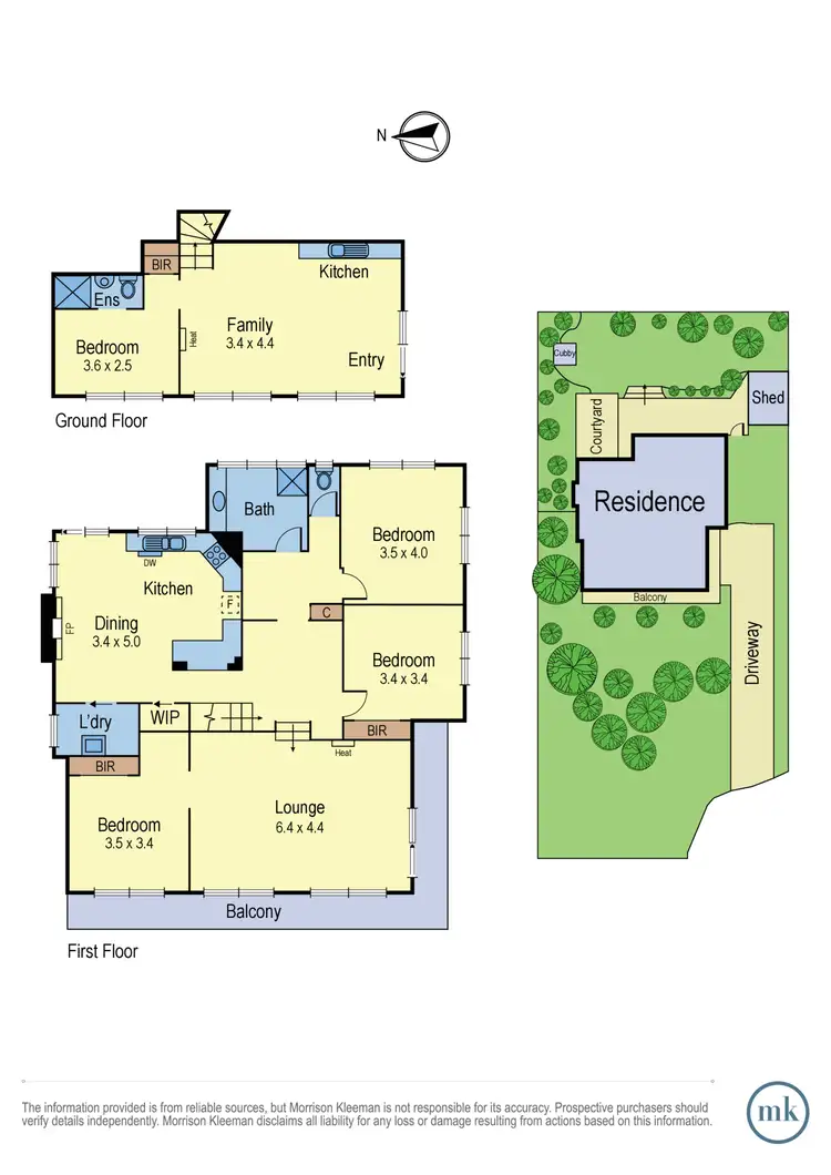 Floorplan of Homely house listing, 8 Macaulay Court, Eltham VIC 3095