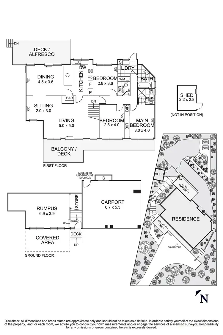 Floorplan of Homely house listing, 4 Fairdale Court, Eltham VIC 3095