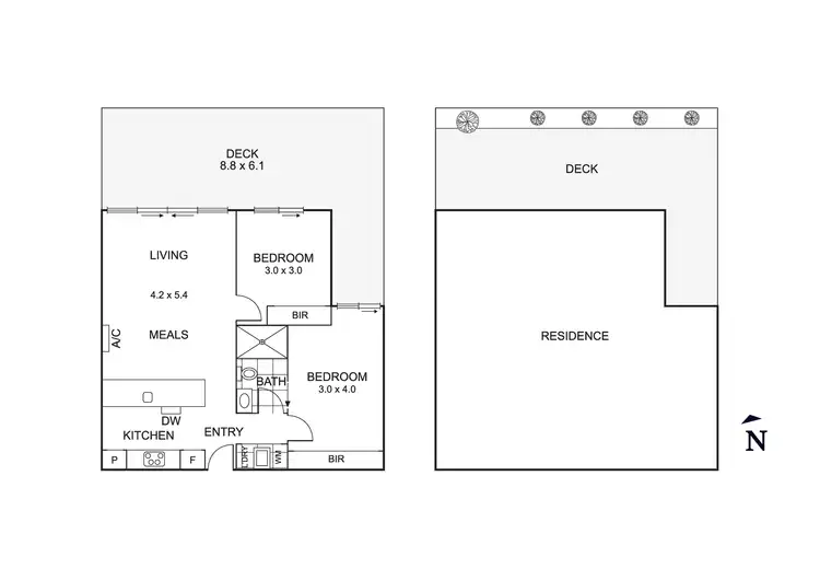 Floorplan of Homely apartment listing, 14/86-88 Beach Road, Sandringham VIC 3191