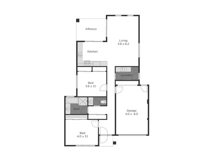 Floorplan of Homely unit listing, 5/24-28 Stud Road, Bayswater VIC 3153