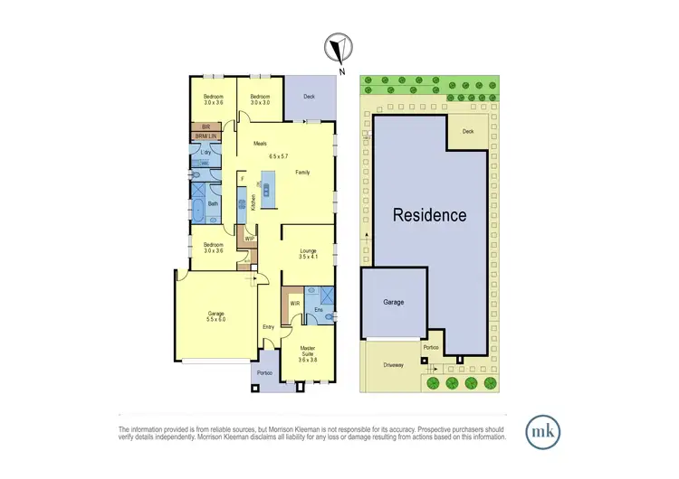 Floorplan of Homely house listing, 4 Allsop Avenue, Mernda VIC 3754