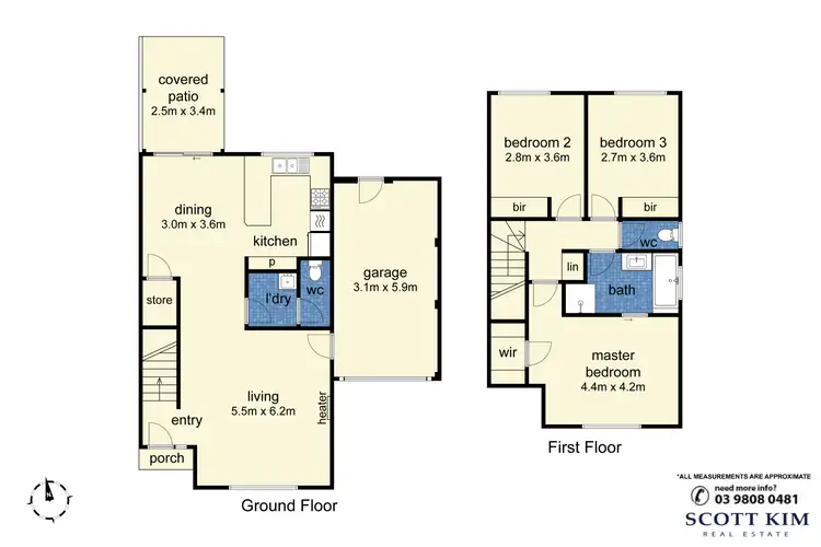 Floorplan of Homely townhouse listing, 14/12 Surrey Road, Mount Waverley VIC 3149