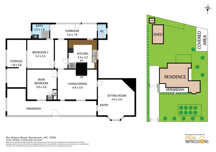 Floorplan of Homely house listing, 15A Station Road, Gembrook VIC 3783