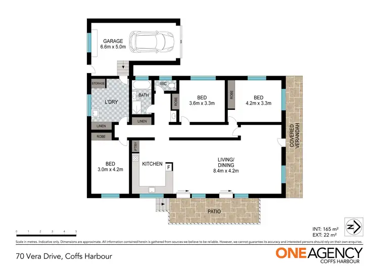 Floorplan of Homely house listing, 70 Vera Drive, Coffs Harbour NSW 2450