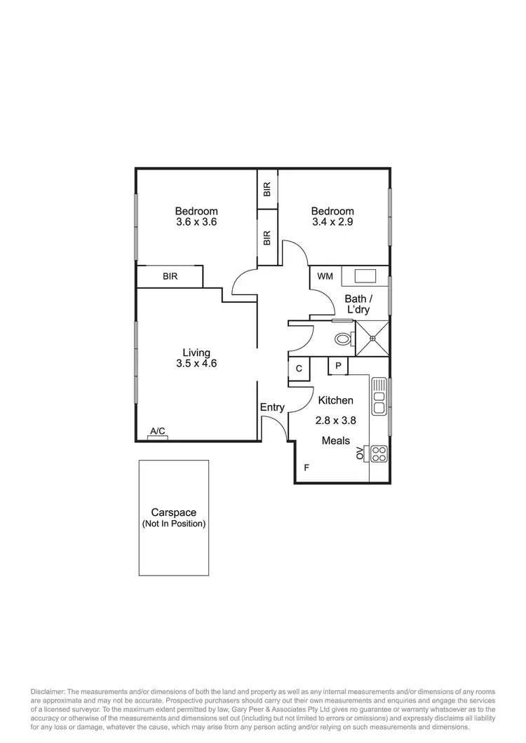 Floorplan of Homely apartment listing, 4/210 Inkerman Street, St Kilda East VIC 3183