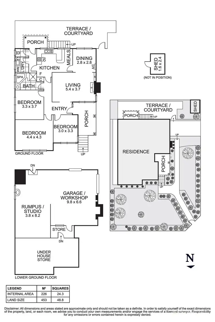 Floorplan of Homely house listing, 40 Sandy Street, Nunawading VIC 3131