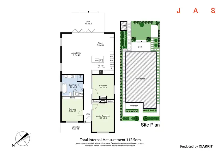 Floorplan of Homely house listing, 61 Empress Avenue, Kingsville VIC 3012