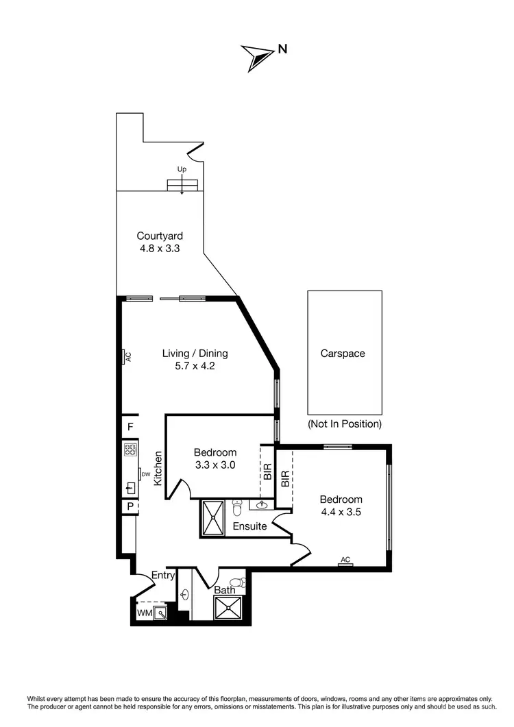 Floorplan of Homely apartment listing, 2/170 East Boundary Road, Bentleigh East VIC 3165
