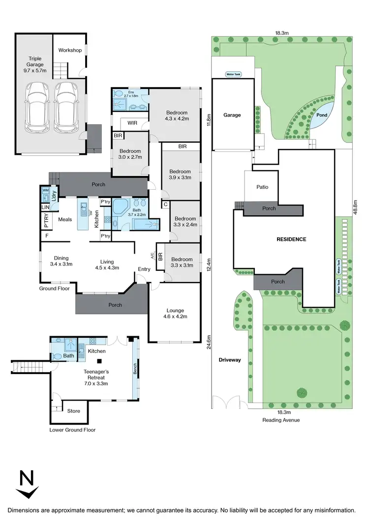 Floorplan of Homely house listing, 23 Reading Avenue, Balwyn North VIC 3104