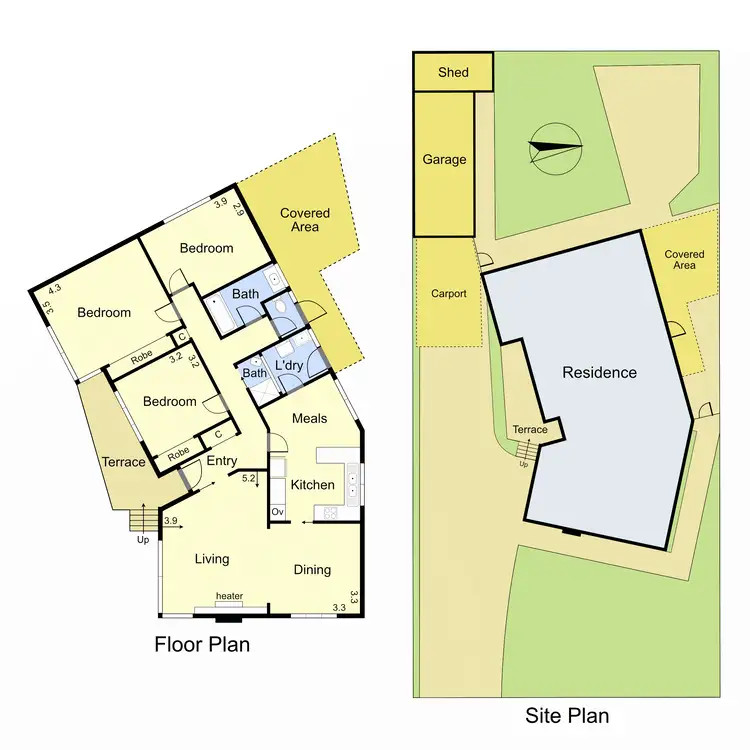 Floorplan of Homely house listing, 159 Watsonia Road, Watsonia VIC 3087