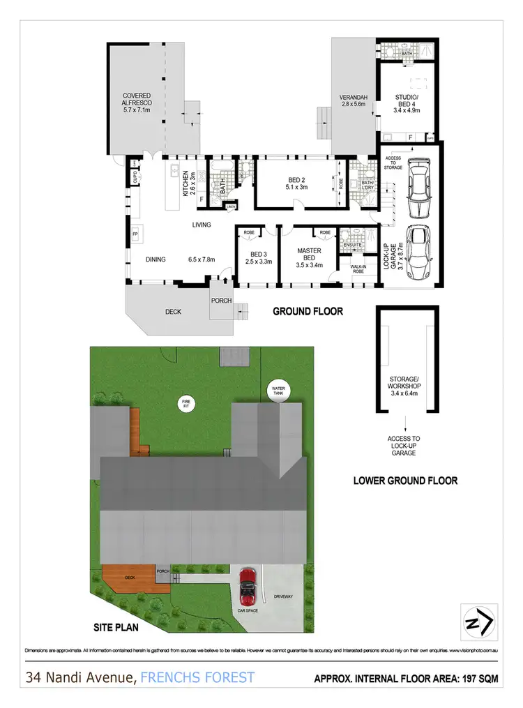Floorplan of Homely house listing, 34 Nandi Avenue, Frenchs Forest NSW 2086