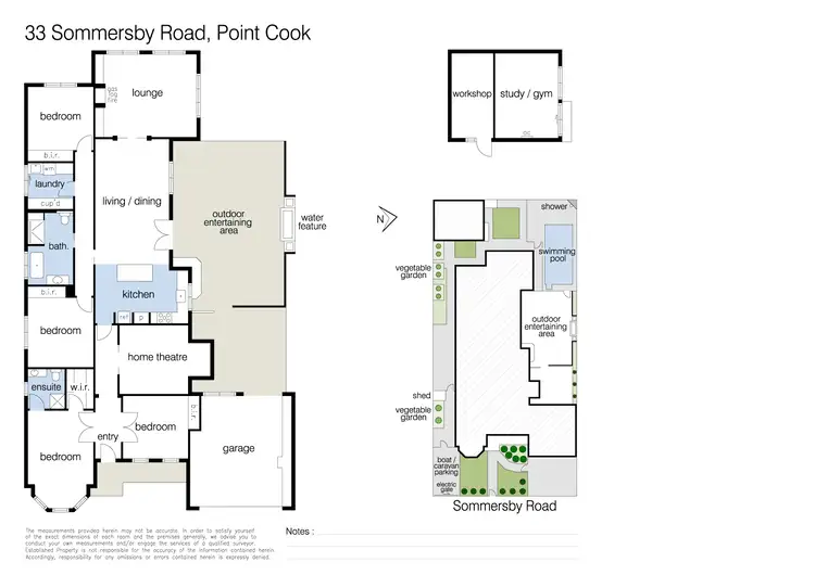 Floorplan of Homely house listing, 33 Sommersby Road, Point Cook VIC 3030