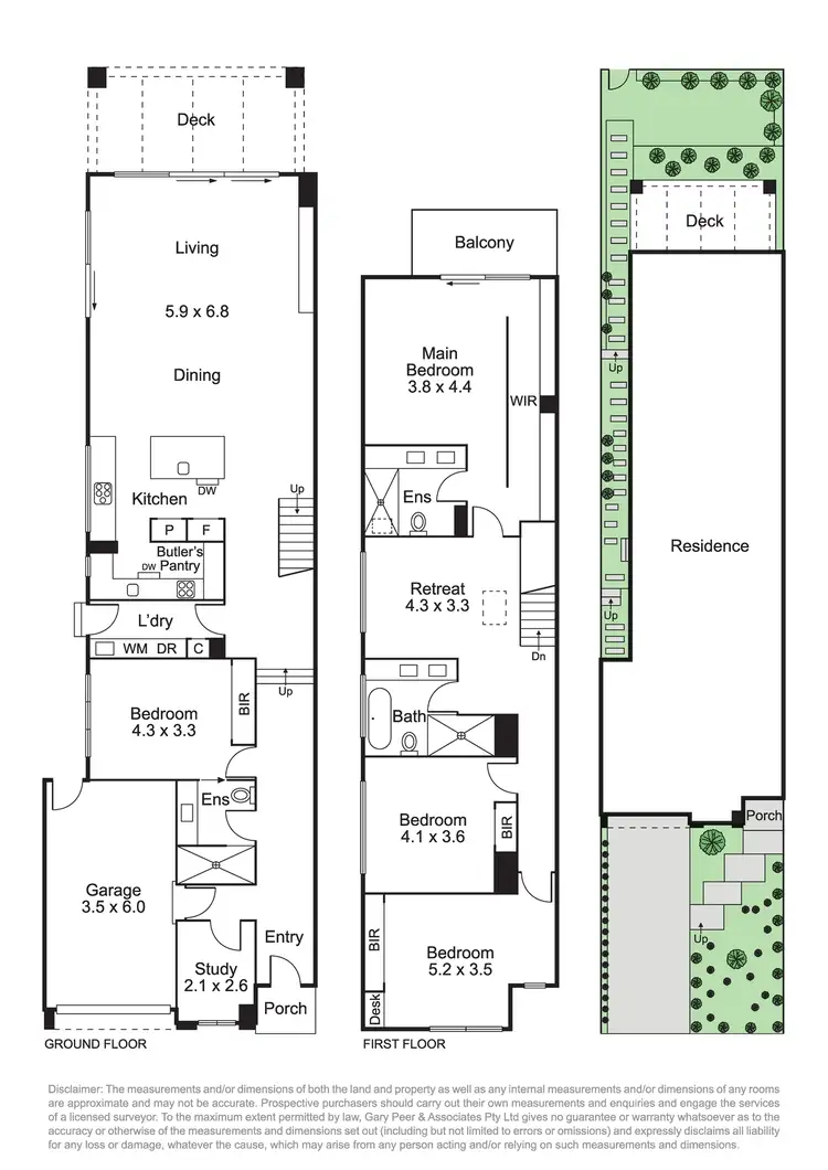 Floorplan of Homely house listing, 14b Jenkins Street, Caulfield South VIC 3162