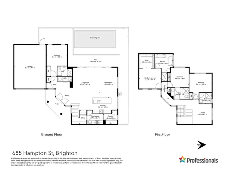 Floorplan of Homely house listing, 685 Hampton Street, Brighton VIC 3186