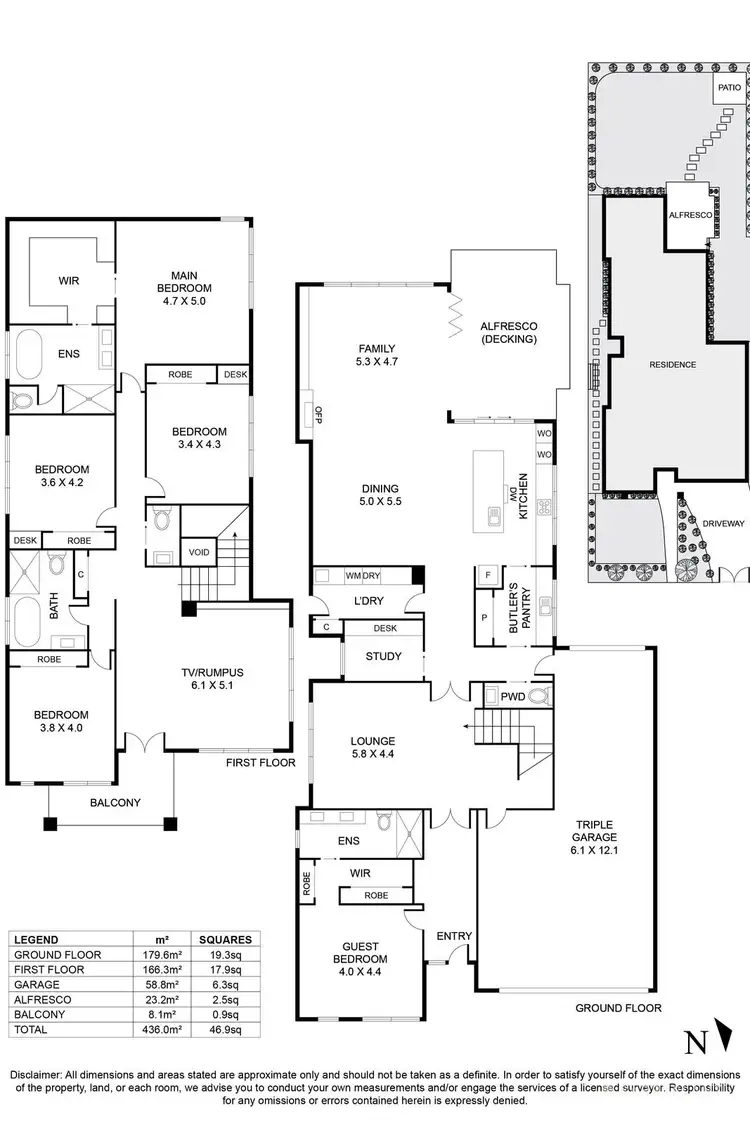 Floorplan of Homely house listing, 14 Linden Street, Blackburn VIC 3130