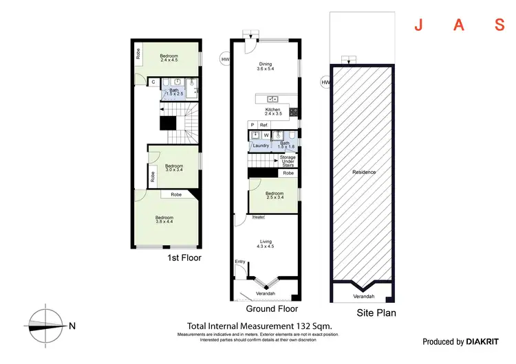 Floorplan of Homely house listing, 66 Ballarat Street, Yarraville VIC 3013