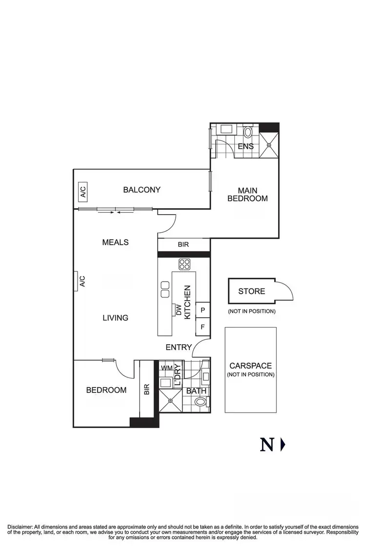 Floorplan of Homely apartment listing, 106/194 Manningham Road, Bulleen VIC 3105
