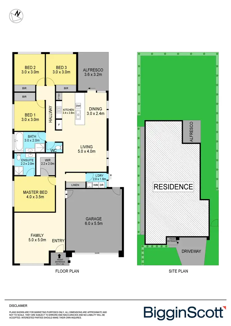 Floorplan of Homely house listing, 5 White Gum Way, Winter Valley VIC 3358