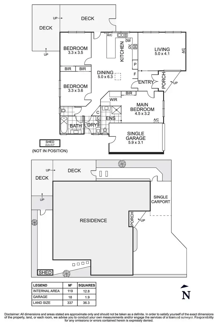Floorplan of Homely unit listing, 2/11 Clarke Street, Templestowe VIC 3106