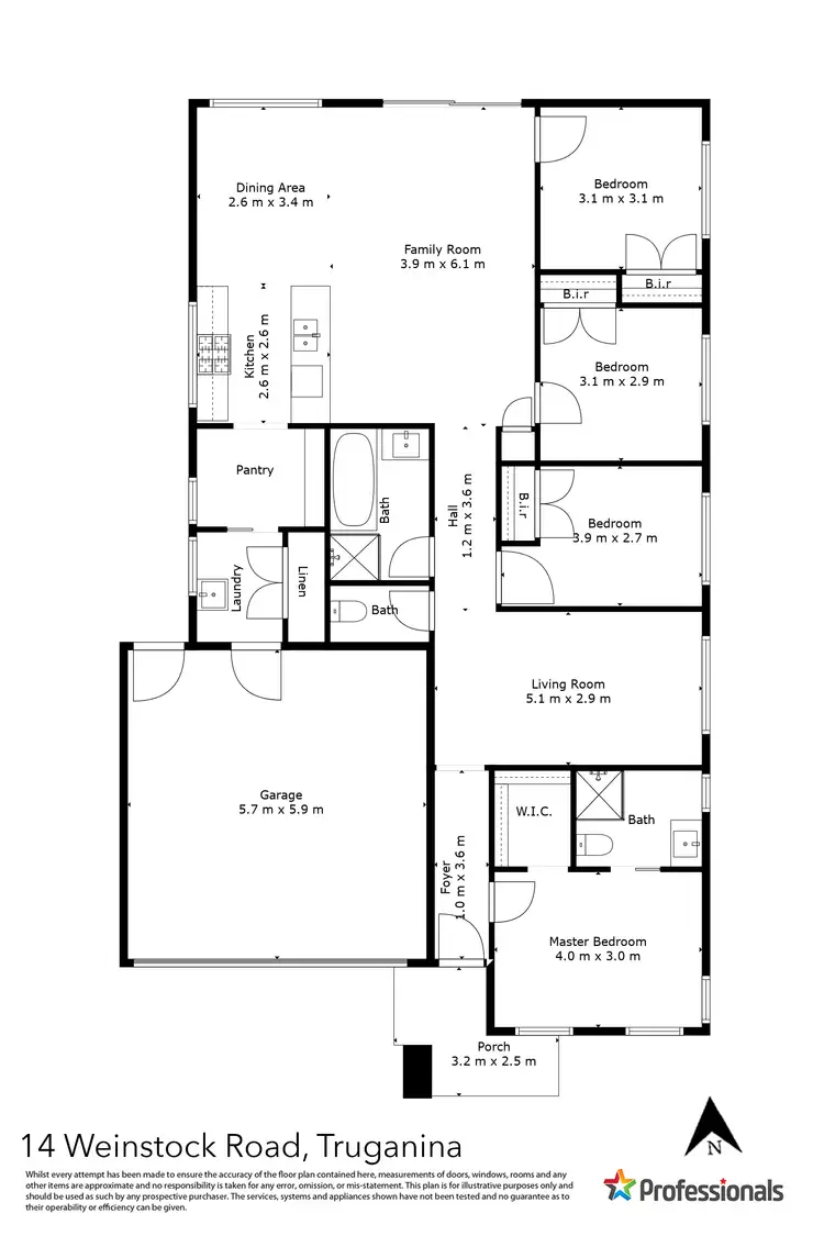 Floorplan of Homely house listing, 14 Weinstock Road, Truganina VIC 3029