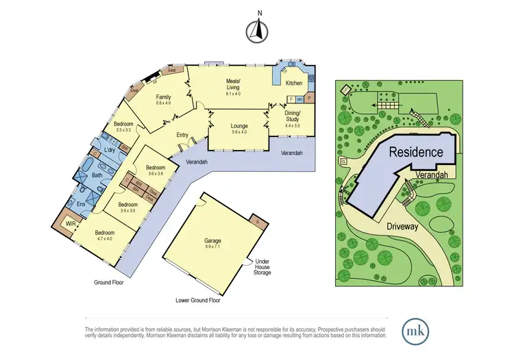 Floorplan of Homely house listing, 9 Glen Gully Road, Eltham North VIC 3095