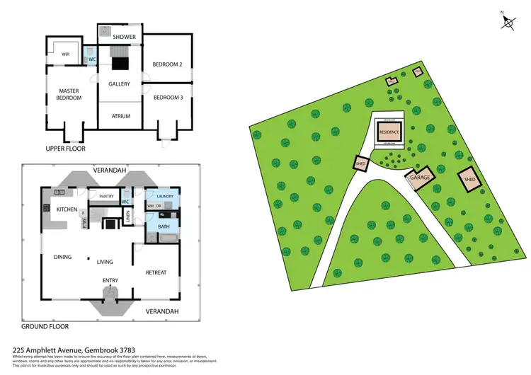 Floorplan of Homely house listing, 225 Amphlett Avenue, Gembrook VIC 3783