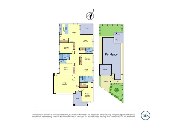 Floorplan of Homely house listing, 5 Bagend Court, Mernda VIC 3754