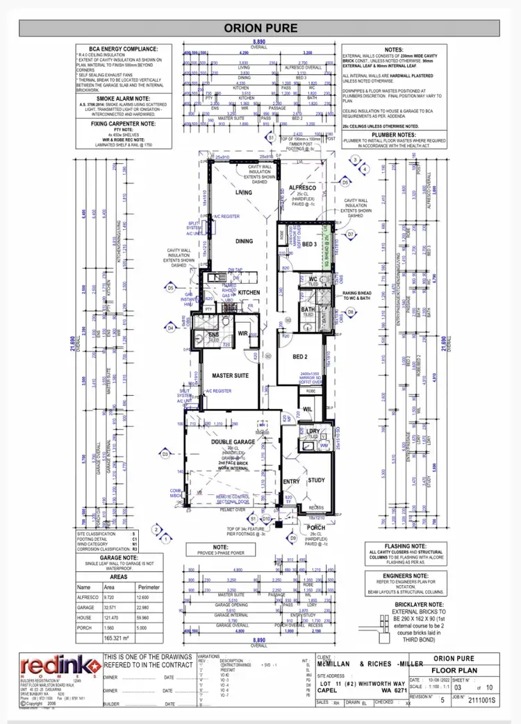 Floorplan of Homely house listing, 2 Whitworth Way, Capel WA 6271