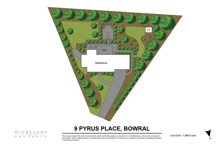 Floorplan of Homely house listing, 9 Pyrus Place, Bowral NSW 2576