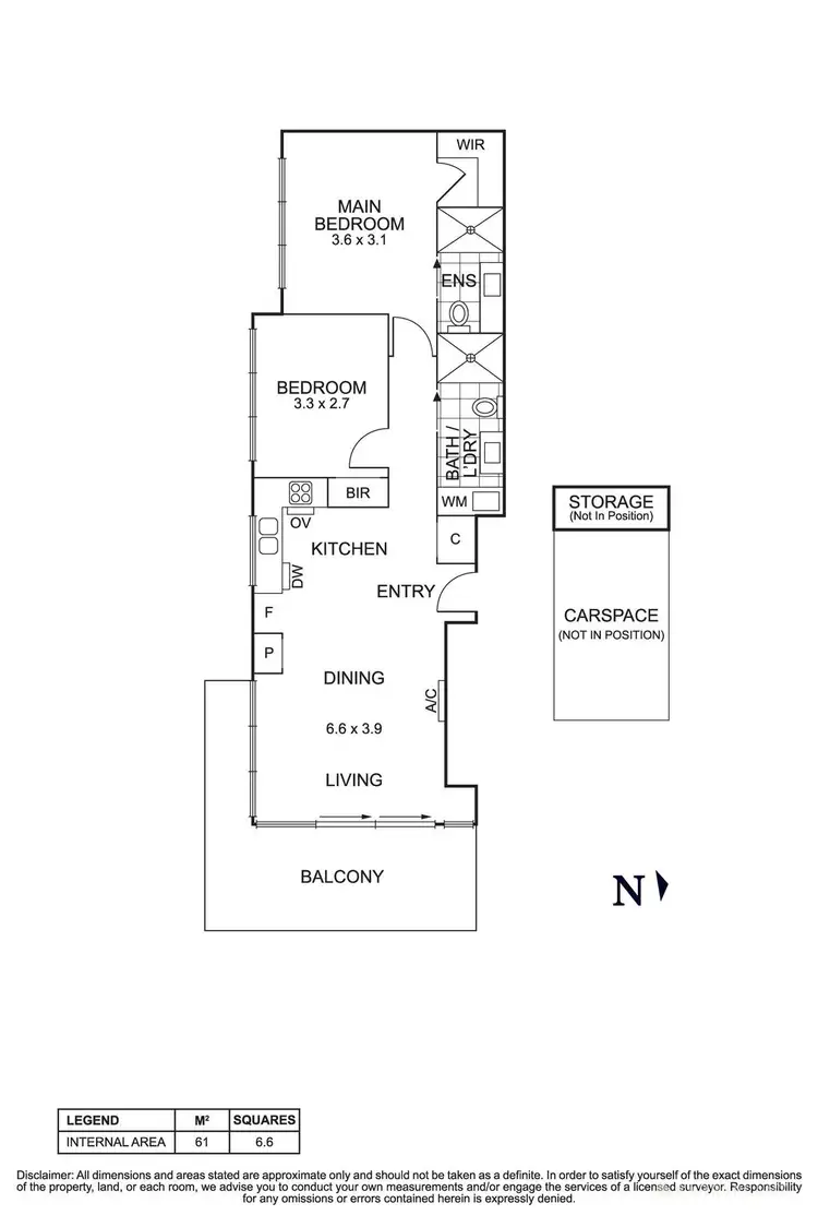 Floorplan of Homely apartment listing, 5/221 High Street, Templestowe Lower VIC 3107