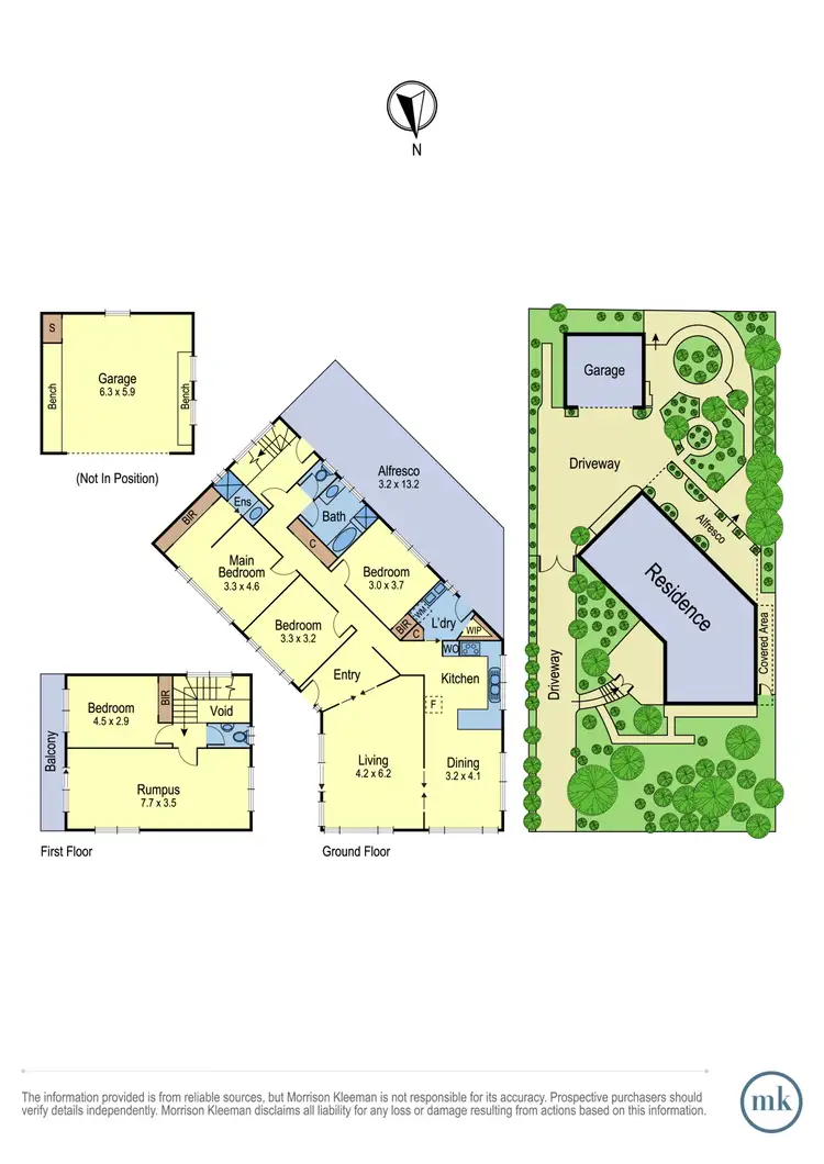 Floorplan of Homely house listing, 32 Brougham Street, Eltham VIC 3095