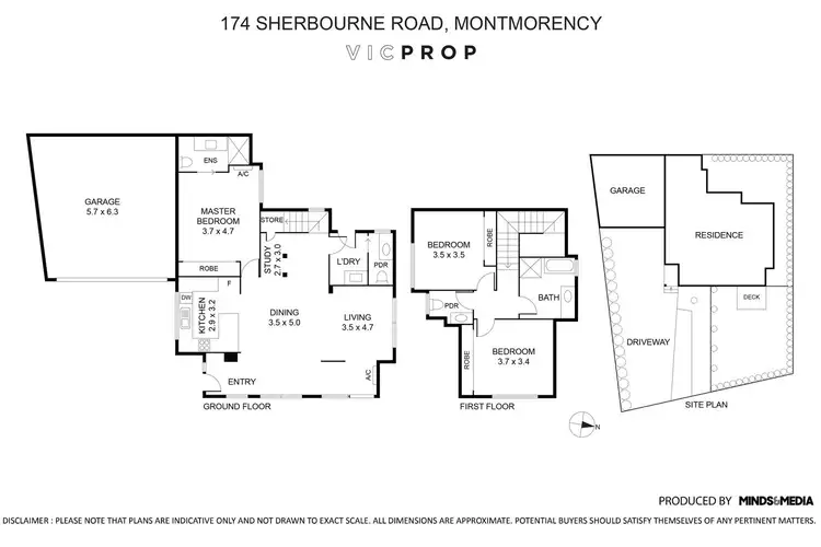 Floorplan of Homely house listing, 174 Sherbourne Road, Montmorency VIC 3094