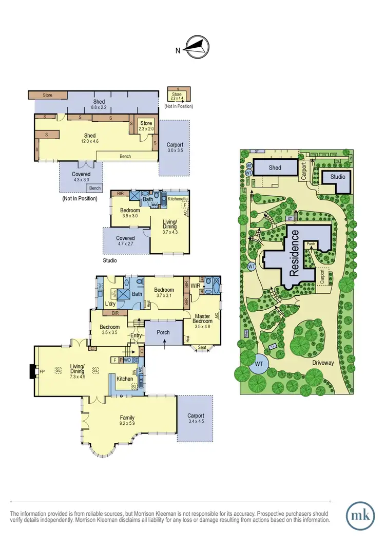 Floorplan of Homely house listing, 34-36 Rockliffe Street, Eltham VIC 3095