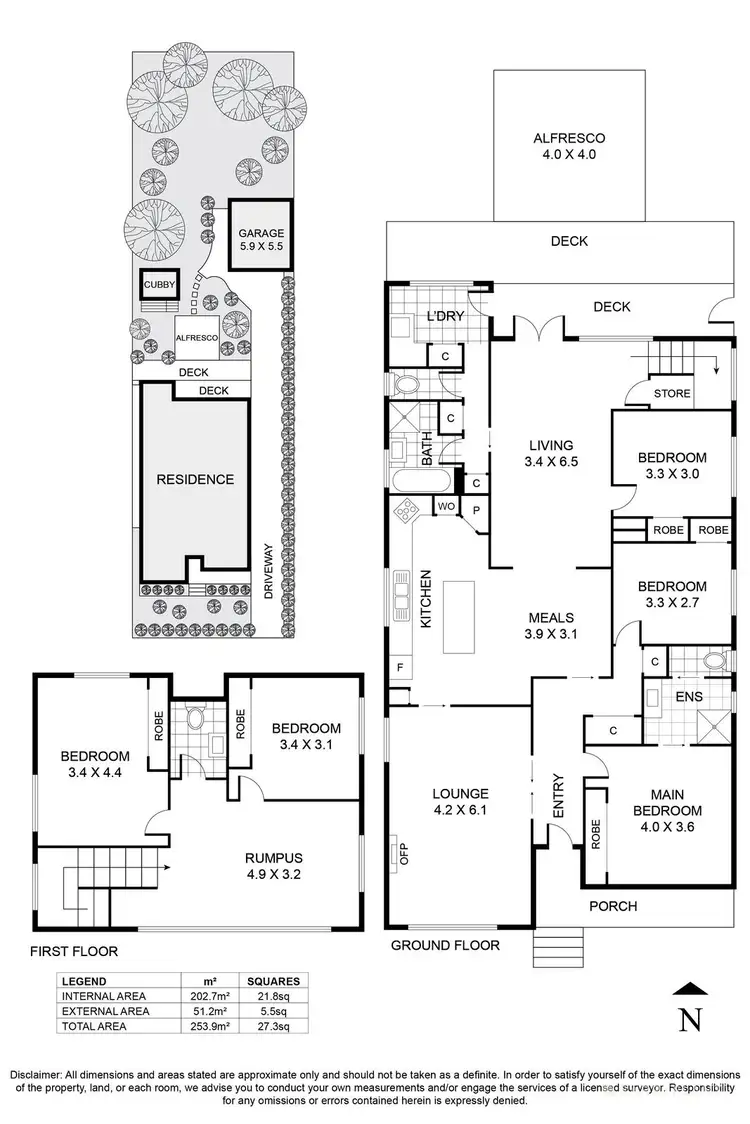 Floorplan of Homely house listing, 50 Diosma Crescent, Nunawading VIC 3131