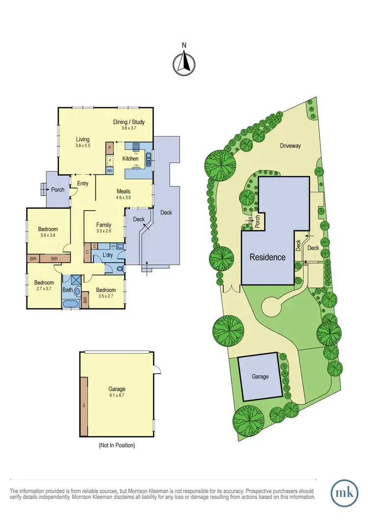 Floorplan of Homely house listing, 3 Mulgowrie Court, Greensborough VIC 3088