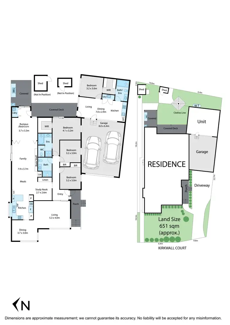 Floorplan of Homely house listing, 1 Kirkwall Court, Glen Waverley VIC 3150