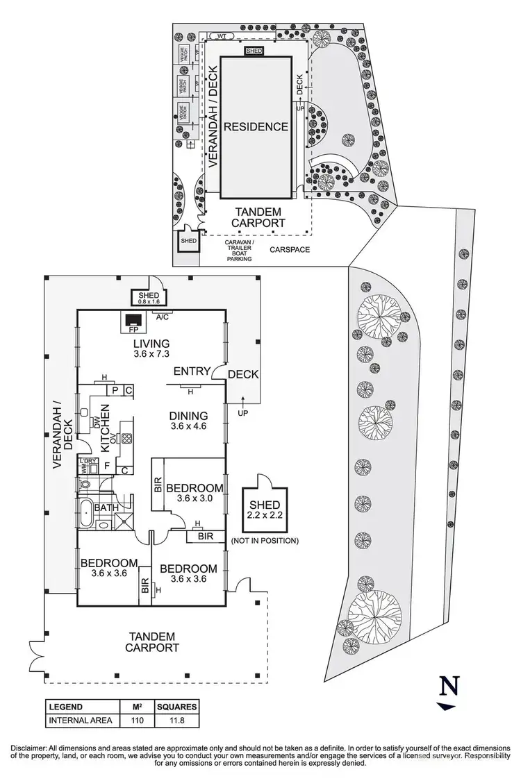 Floorplan of Homely house listing, 1/68 Park Road, Eltham VIC 3095