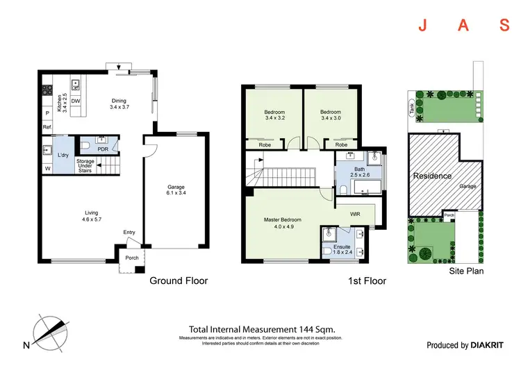 Floorplan of Homely townhouse listing, 14/23 Soudan Road, West Footscray VIC 3012