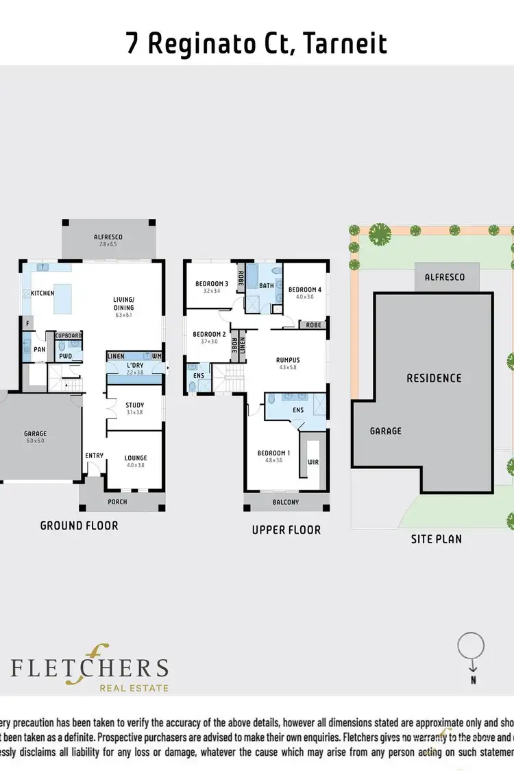 Floorplan of Homely house listing, 7 Reginato Court, Tarneit VIC 3029