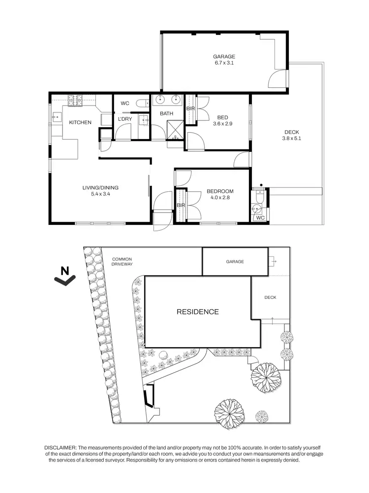 Floorplan of Homely unit listing, 1/18 Neilson Street, Bayswater VIC 3153
