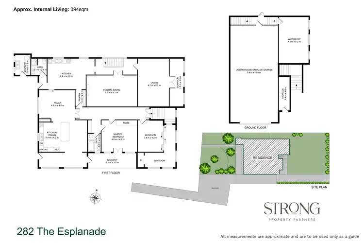Floorplan of Homely house listing, 282 The Esplanade, Speers Point NSW 2284