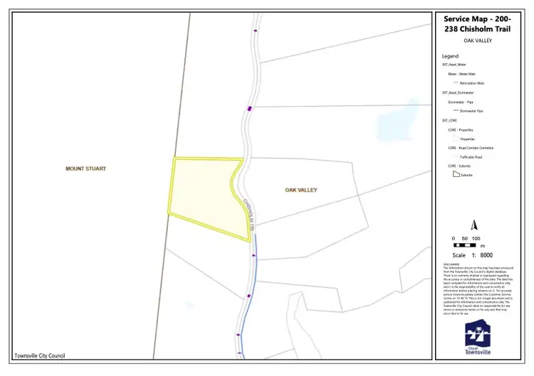 Floorplan of Homely land listing, 200-238 Chisholm Trail, Oak Valley QLD 4811