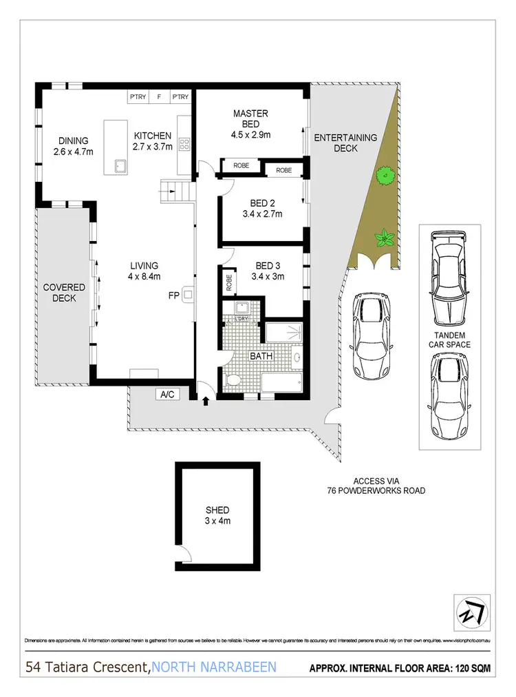 Floorplan of Homely house listing, 54 Tatiara Crescent, North Narrabeen NSW 2101
